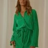 Peppermayo Exclusive Soho Chic Shirt Dress - Jade Green -Peppermayo Shop b2e16a70dbc24a10814067d04ae39ccc