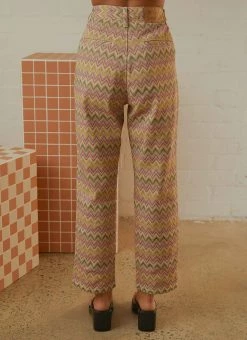 Cools Club California Pant - Retro Chevron -Peppermayo Shop b3cf89fb5dbd4338b90e1386b023e3ed
