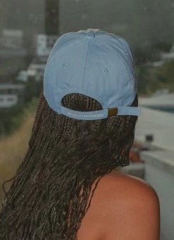 Riley Hubatka X Peppermayo The Hideaway Dad Cap - Azure -Peppermayo Shop b56a0960b772477a8b02c454400952e3