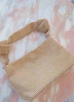 Peppermayo Oops!...I Did It Again Glomesh Bag - Gold -Peppermayo Shop b5ca44ef3337409886e1b20c92b77881