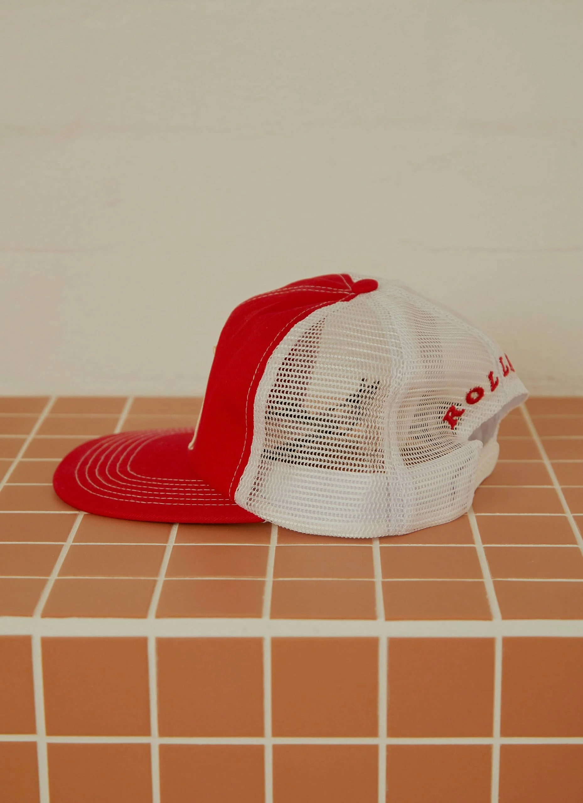 Rolla's Coca Cola Trucker Cap - Coke Red 5 Rolla's Coca Cola Trucker Cap - Coke Red - Image 3