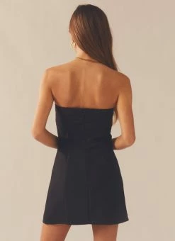 Peppermayo Exclusive Run The World Mini Dress - Black -Peppermayo Shop b7b74a4376fe453f9e123832f6111fd4