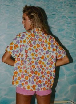 Peppermayo Exclusive Rue Linen Shirt - Blooming -Peppermayo Shop b95d97f330ad4138b5217d7ce4df9f91