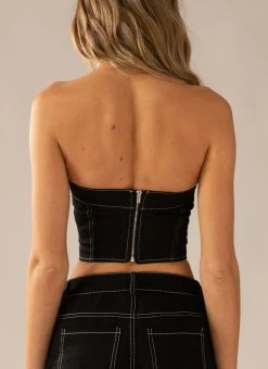 Peppermayo Exclusive Nailed It Tube Top - Pitch -Peppermayo Shop bad96a79f04f4ed9b8a4e4e07f15194c