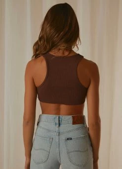 Peppermayo Exclusive Alfie Crop Singlet - Chocolate 11 Peppermayo Exclusive Alfie Crop Singlet - Chocolate -Peppermayo Shop be2dbc1e91664f4486bc0632347d365e