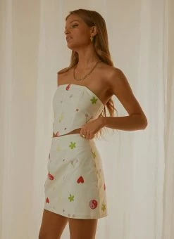 Peppermayo Exclusive Fashion Flashback Bustier - 90s Motif -Peppermayo Shop be50cff58678485fbeaa95d81033ee14