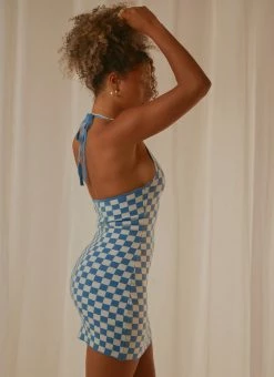 Peppermayo To The Limit Knit Halter Dress - Blue 10 Peppermayo To The Limit Knit Halter Dress - Blue -Peppermayo Shop be99f4f09dae4710aa9f7a67e7b9a7c5