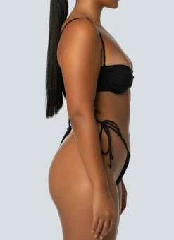 LaHana Swim Scarlett Bottom - Black -Peppermayo Shop c339b306341741509dae7fbb326c9402