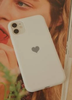 Peppermayo New Love IPhone Case - White -Peppermayo Shop c5398f9b2b5d42bdb78a08fa9dc3d586
