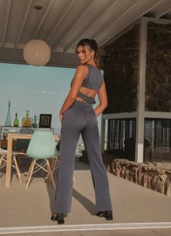 Riley Hubatka X Peppermayo Dance Town Vest Top - Pinstripe -Peppermayo Shop c55925fbf8354c73927528226f96a29e