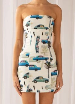 Peppermayo Exclusive Skyscrapers Linen Mini Dress - Paved Paradise -Peppermayo Shop c5bcb71e14b349158f3d38c85d9fa2e0