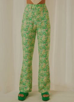 Rolla's Jade Floral Bootcut Pant - Apple -Peppermayo Shop c5d3dc5ec5a94f71a9496a0f063b4ccf