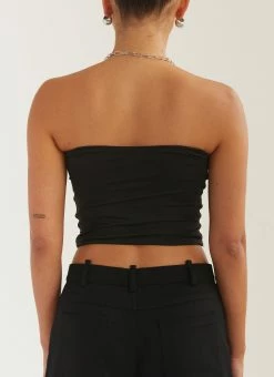 Silk X Peppermayo Organic Forms Tube Top - Shadow -Peppermayo Shop c6e2d4e6c0a446c789c2f14cfdc00557