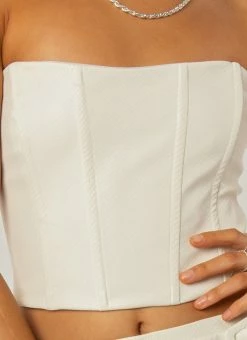 Peppermayo Exclusive Divine Energy Bustier - Ivory Snakeskin -Peppermayo Shop c7a43eb3ef174ac485ba6076a5760ce9