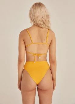 Riley Hubatka X Peppermayo Paradise City Bikini Top - Summer Mango -Peppermayo Shop c92d9934080041b3bf3c8f8ebabcb6fd