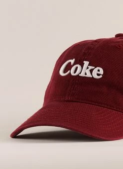 AMERICAN NEEDLE Coke Iconic Ball Park - Maroon