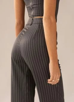 Peppermayo Exclusive Mia Suit Pants - Charcoal -Peppermayo Shop ca6019970c734958854300710904ae6a