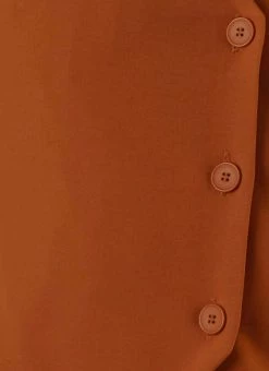 Peppermayo Exclusive Tess Suit Vest - Terracotta -Peppermayo Shop cb4ba522ba93416687aa446acb56590d