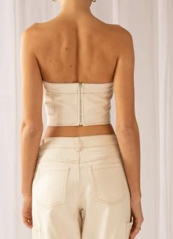 Peppermayo Exclusive Nailed It Tube Top - Mineral -Peppermayo Shop ccdb764ab78340e190ca15472e901c49