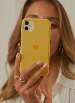 Peppermayo New Love IPhone Case - Yellow
