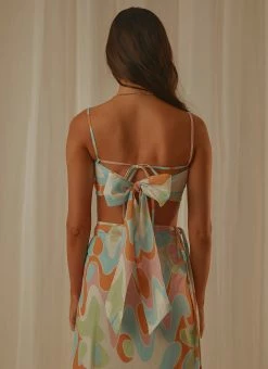 Peppermayo Exclusive South Pacific Crop Top - Pastel Swirl -Peppermayo Shop d0e1f593cfc4406a981d1abb12e1726f