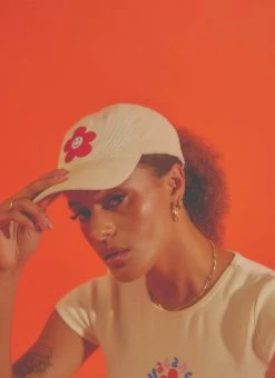 Vacancy Supply X Micke Lindebergh - Blume Cap - Buttercream Corduroy -Peppermayo Shop d232eaa4fce34386bb8423aad616a374