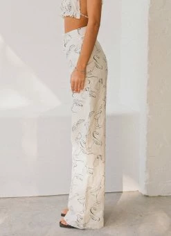 Peppermayo X Rikki Day Sicilian Linen Pants - Aperitivo -Peppermayo Shop d3d54f6977d94b5297b78fa016ba7cb5