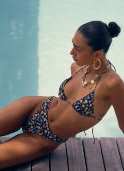 LaHana Swim Billy Bottom - Dark Floral
