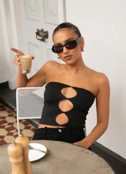 Silk X Peppermayo Organic Forms Tube Top - Shadow