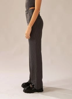 Peppermayo Exclusive Mia Suit Pants - Charcoal -Peppermayo Shop d56f4f2c27f94ca29f48a551fb2b3801