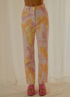 Peppermayo Exclusive Keep Your Heart Pants - Pyschedelic -Peppermayo Shop d7976abb6b8945b0b017302a546db50a