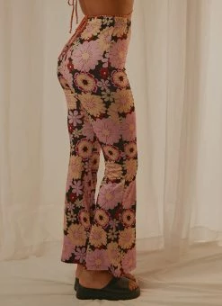 Peppermayo Disco Lovers Pants - Floral Print -Peppermayo Shop d832c3bf821d4ae8bd3a77ff7c17be07