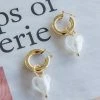 Peppermayo Lana Earrings - Clear Gold -Peppermayo Shop d992862c7f914606a4ee8485db82189e