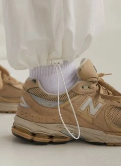 Silk X Peppermayo Fired Up Parachute Pants - Porcelain -Peppermayo Shop db7a9400457d4bf2819341da84693a64