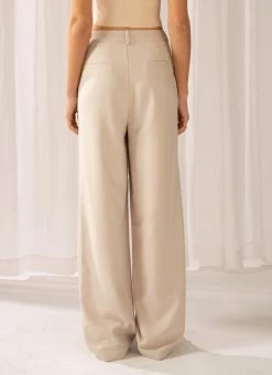 Peppermayo Exclusive Magdalena Suit Pants - Stone -Peppermayo Shop dc18f0d2c6de428fbe8920371a4ec81d