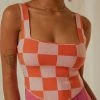 Peppermayo Exclusive Alfresco Nights Bustier Top - Pink Check -Peppermayo Shop dc1d3dab5b4b476abe8912aacf52061b