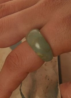 Peppermayo See The World Resin Ring - Green -Peppermayo Shop dd59c7ec044c4537b7d5621bec318137