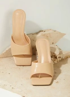 Cult Avenue Dixie Mule Heel - Beige -Peppermayo Shop e11672c7e077422485a04f16e225d8dd