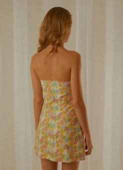 Peppermayo Exclusive Champagne And Flowers Mini Dress - Blossom 11 Peppermayo Exclusive Champagne And Flowers Mini Dress - Blossom -Peppermayo Shop e1d57a66dc6543678461bfd69244385e