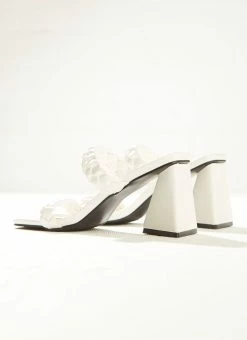 Cult Avenue Pinot Heel - White -Peppermayo Shop e60dac68b73d4523a91e11c2bf2ea8fe