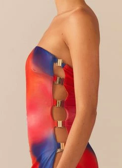 Peppermayo Exclusive Sunset Boogie Mini Tube Dress - Thermostatic -Peppermayo Shop e772987b8f4343218616b5ea3ba86190