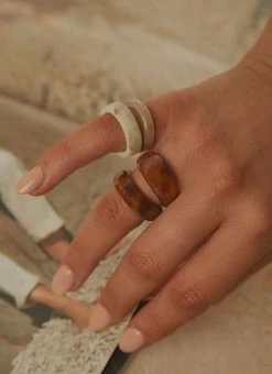 Peppermayo Sweet Emotions Ring Set - Neutrals -Peppermayo Shop e9a9ad5bb4f04553ad71c4a3230e678f