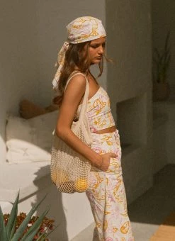 Peppermayo X Rikki Day Sardinia Linen Bustier Top - Oceanus -Peppermayo Shop e9ab9c7347c44ea69fccf0d129aac8d0