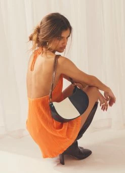 Peppermayo Exclusive Love From Europe Halter Plisse Dress - Tangerine -Peppermayo Shop eaf911d23cbd45e4bce86c056ba33e0f