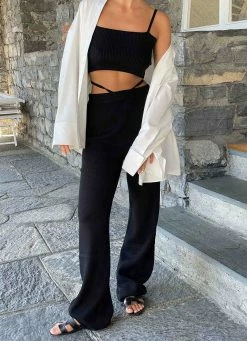 4TH & RECKLESS Scorpios Trouser Pant - Black