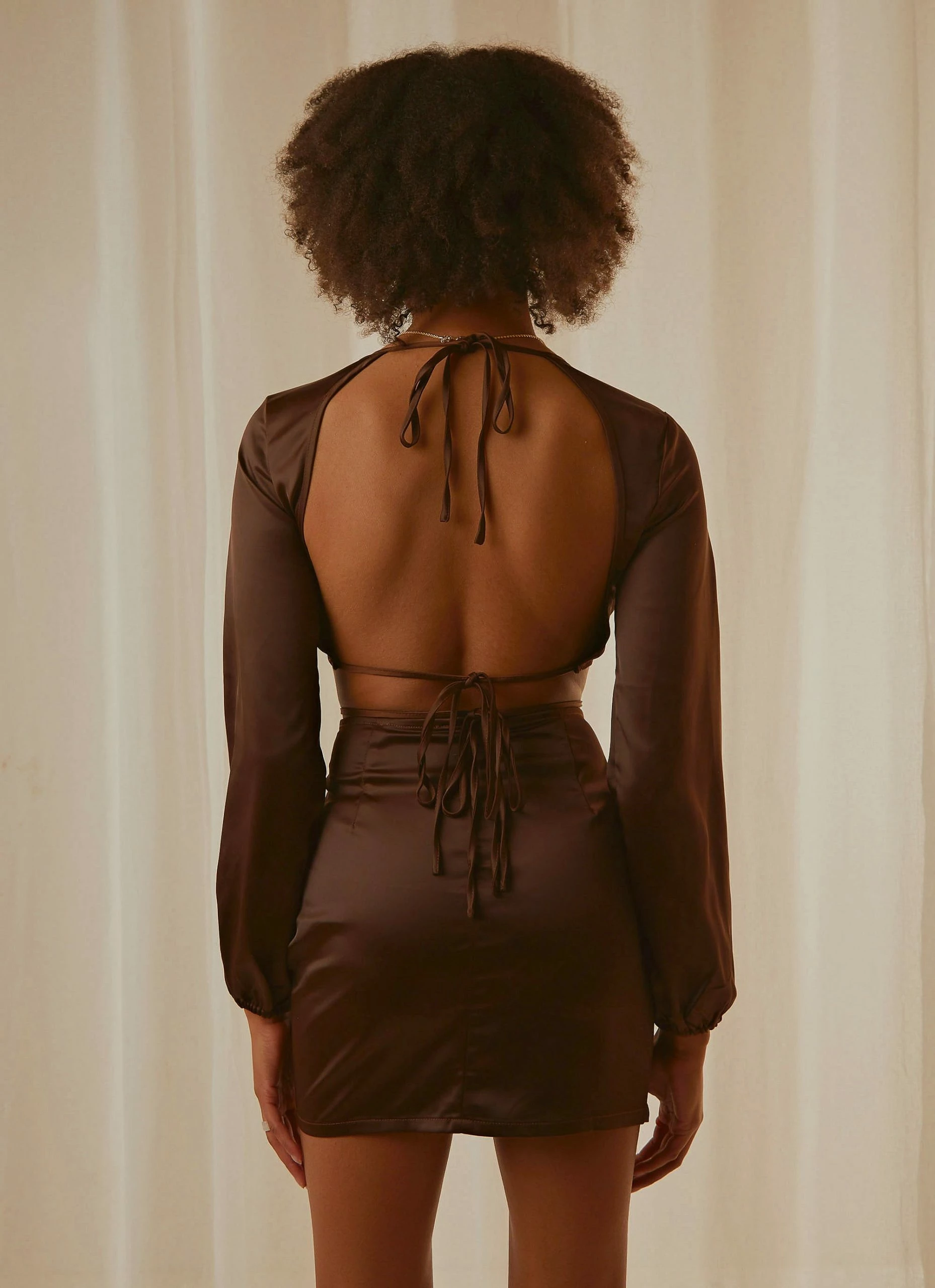 Peppermayo Exclusive Musier Crop Top - Chocolate 7 Peppermayo Exclusive Musier Crop Top - Chocolate - Image 5