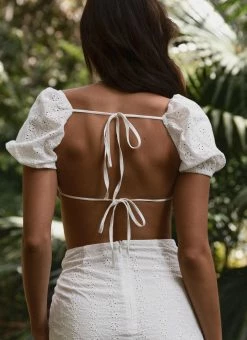 Peppermayo Exclusive Mooncharged Broderie Crop Top - Whisper White -Peppermayo Shop f3d9247b97ec406f9c217cbb176dcd05 692e42cc e909 45d0 b12f 4a7c62379170