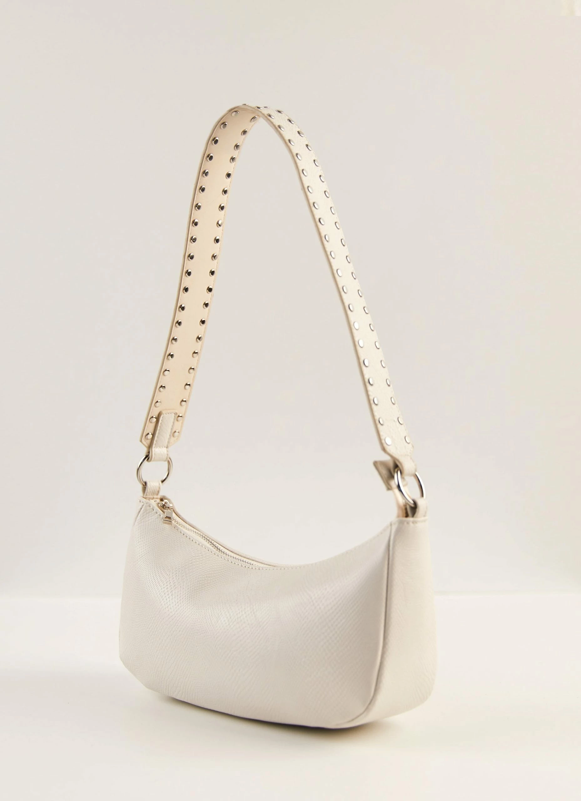 Peppermayo Exclusive Ronni Baguette - Ivory Snakeskin 5 Peppermayo Exclusive Ronni Baguette - Ivory Snakeskin - Image 3