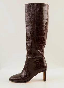 Cult Avenue Austin High Boot - Chocolate Croc -Peppermayo Shop f79be0dbbc4e4e90a5d3f364d340c73d