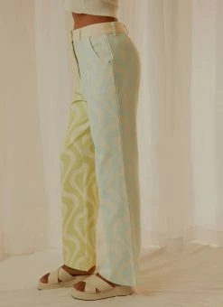 Peppermayo Exclusive Ma Belle Pants - Ocean Wave -Peppermayo Shop f89004b3d563480f9f0c3fab582d956c